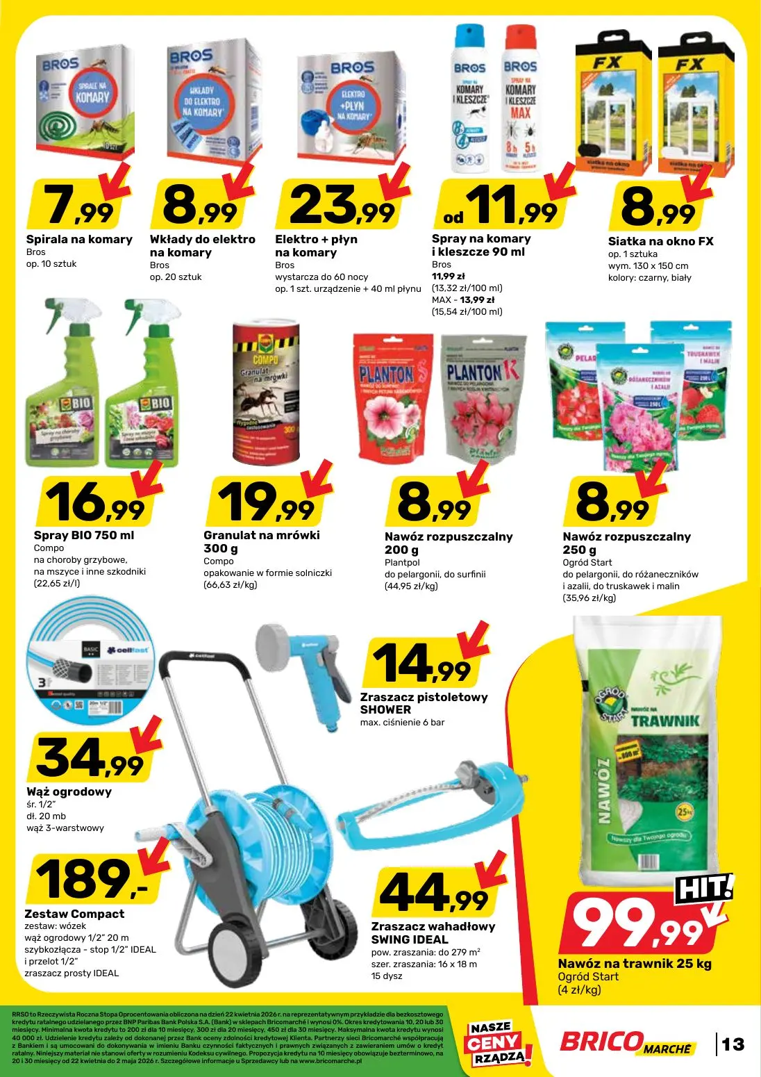 gazetka promocyjna BRICOMARCHE -20% na meble ogrodowe, grille baseny - Strona 13