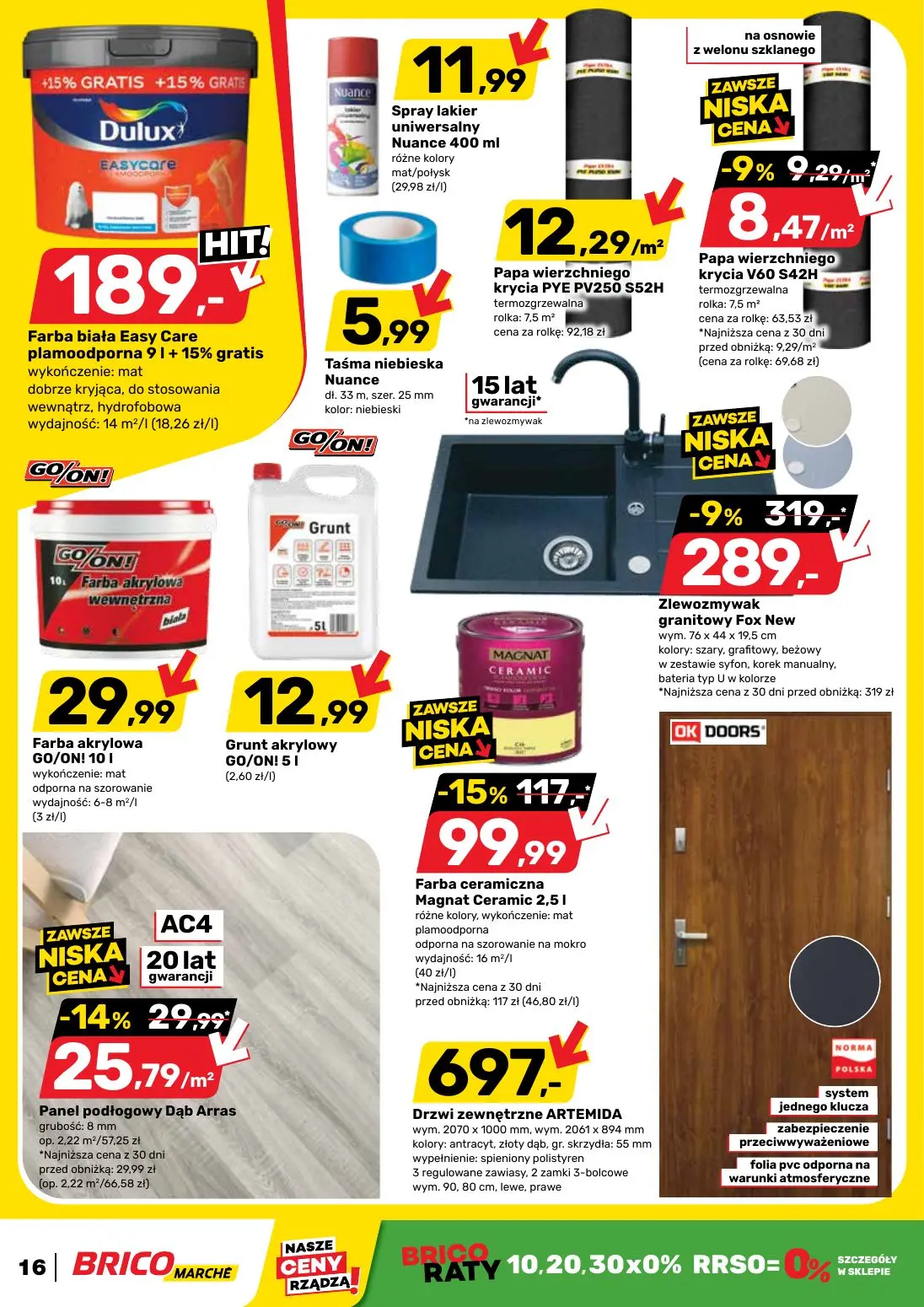 gazetka promocyjna BRICOMARCHE -20% na meble ogrodowe, grille baseny - Strona 16