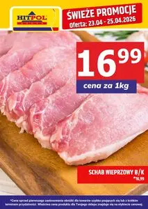 Gazetka promocyjna Hitpol, ważna od 2026-04-23 do 2026-04-25.
