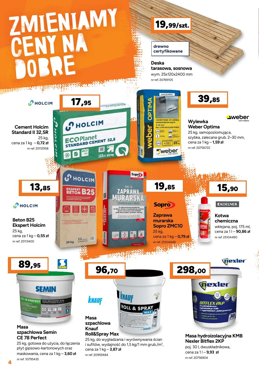 gazetka promocyjna BRICOMAN Zmieniamy ceny na dobre - Strona 4