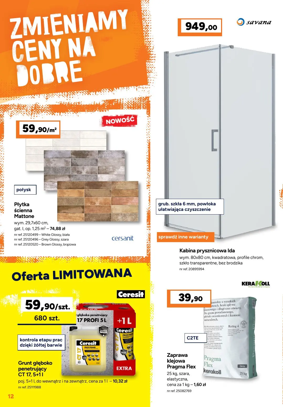 gazetka promocyjna BRICOMAN Zmieniamy ceny na dobre - Strona 12