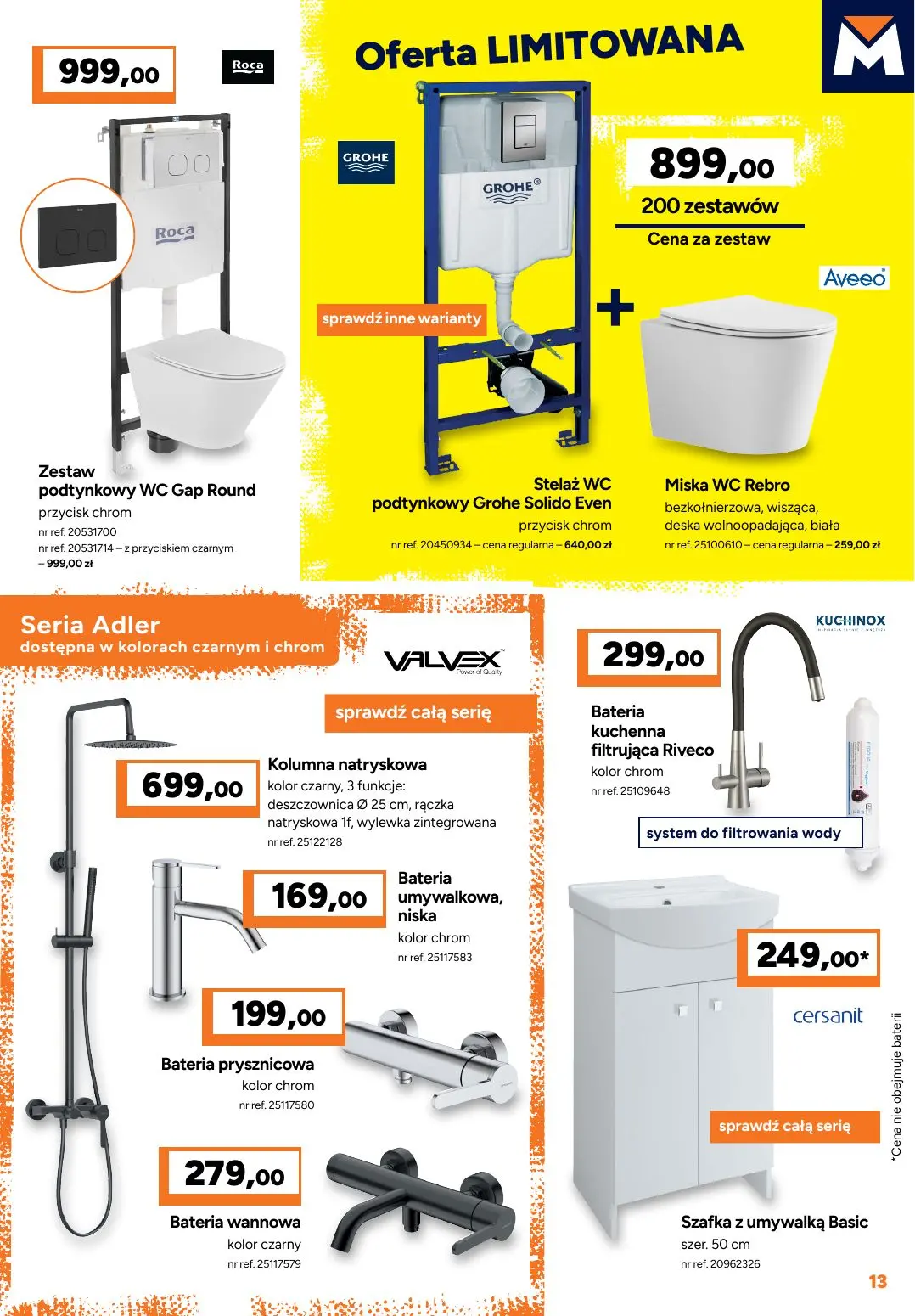 gazetka promocyjna BRICOMAN Zmieniamy ceny na dobre - Strona 13