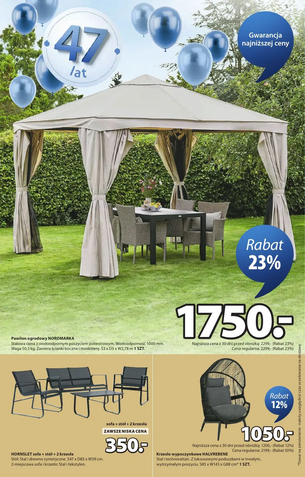 gazetka promocyjna JYSK Świętujemy urodziny - Strona 5