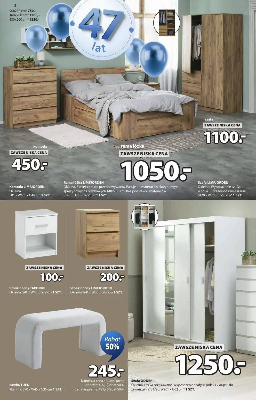 gazetka promocyjna JYSK Świętujemy urodziny - Strona 8