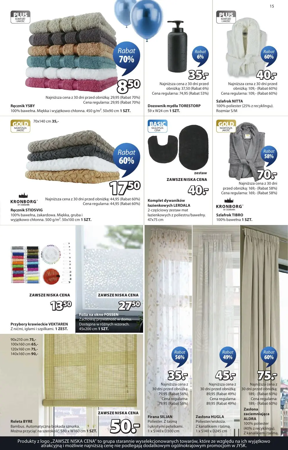 gazetka promocyjna JYSK Świętujemy urodziny - Strona 15