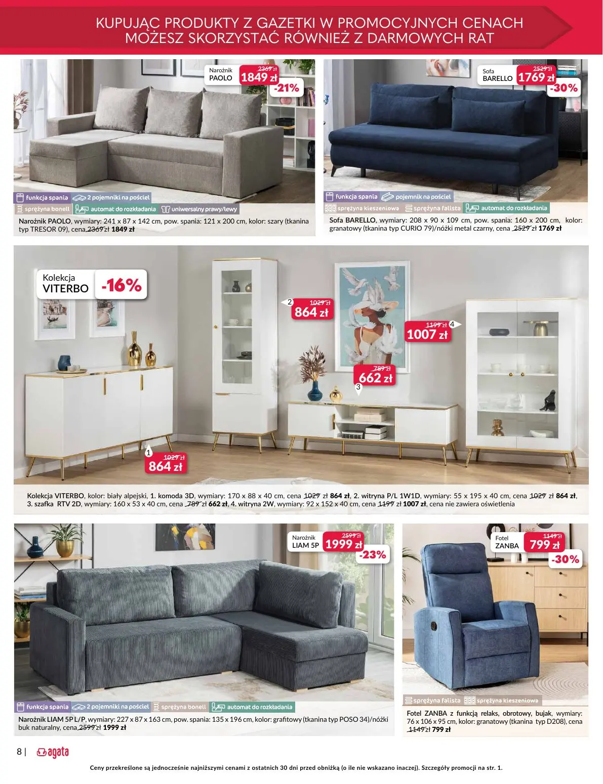 gazetka promocyjna Agata Meble i dodatki - Strona 8