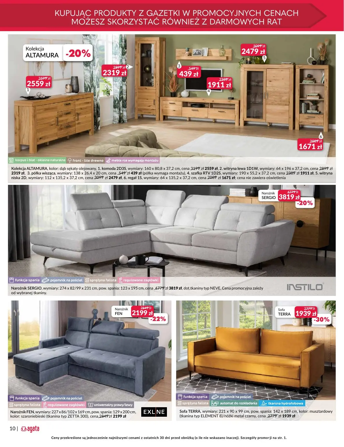 gazetka promocyjna Agata Meble i dodatki - Strona 10