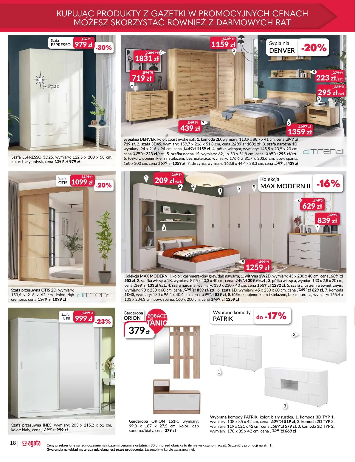 gazetka promocyjna Agata Meble i dodatki - Strona 18