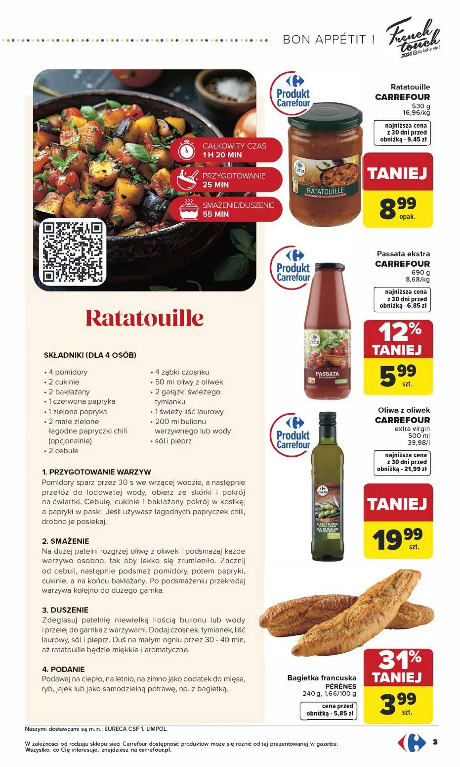 gazetka promocyjna Carrefour Market Bon appetit! - Strona 3