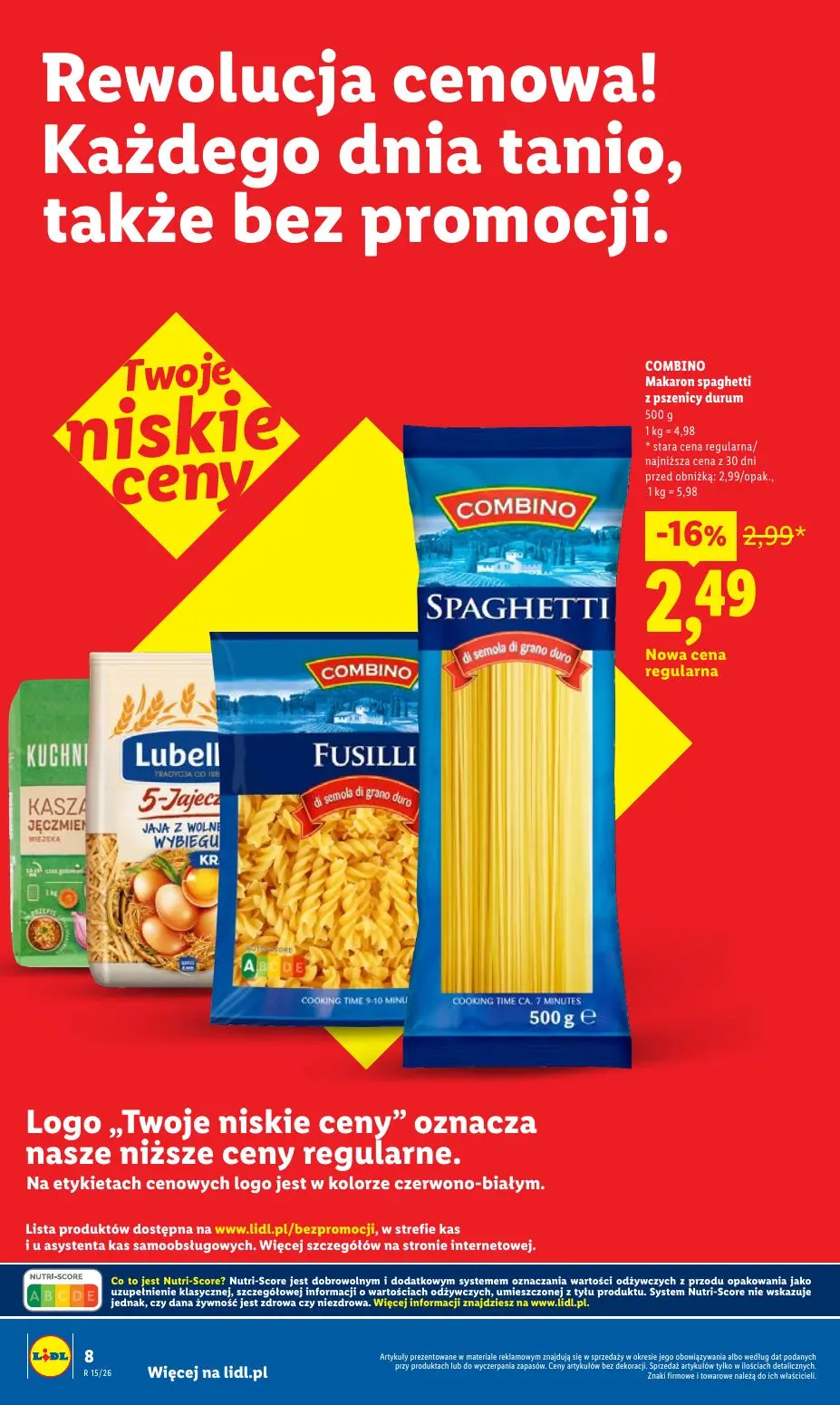 gazetka promocyjna LIDL Rewolucja cenowa - Strona 8
