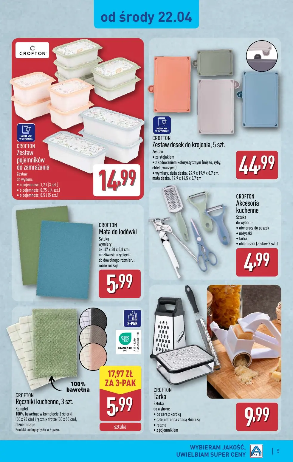 gazetka promocyjna ALDI Oferty w super cenach! - Strona 5