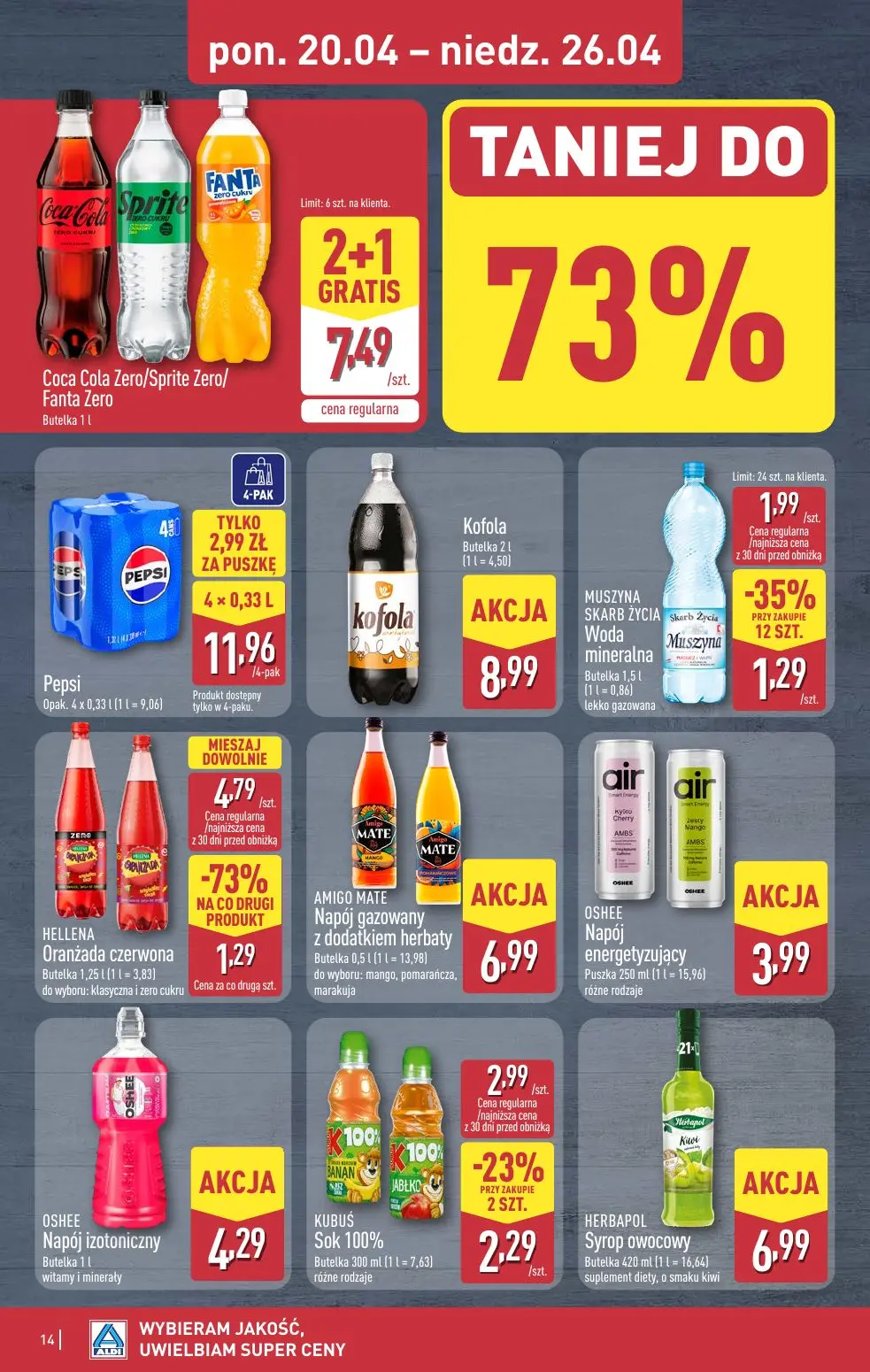 gazetka promocyjna ALDI Wybieram ALDI - Strona 14