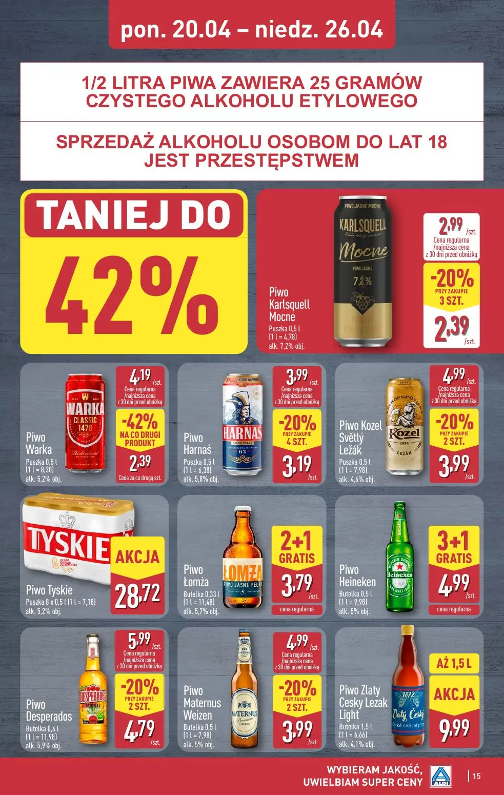 gazetka promocyjna ALDI Wybieram ALDI - Strona 15