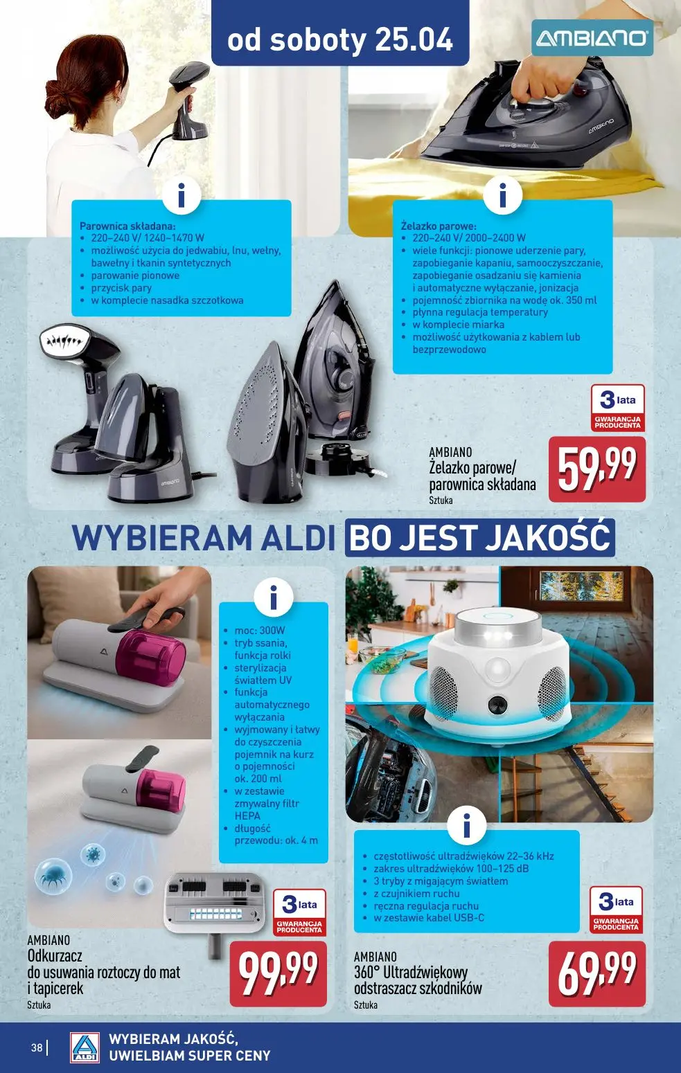 gazetka promocyjna ALDI Wybieram ALDI - Strona 38