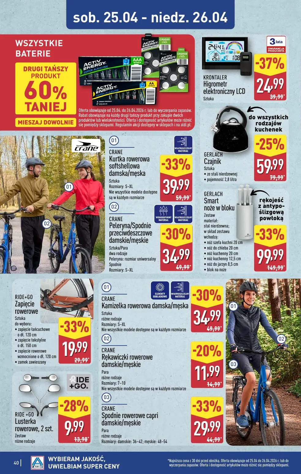 gazetka promocyjna ALDI Wybieram ALDI - Strona 40