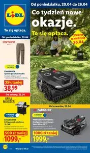 Gazetka promocyjna LIDL, ważna od 2026-04-20 do 2026-04-26.