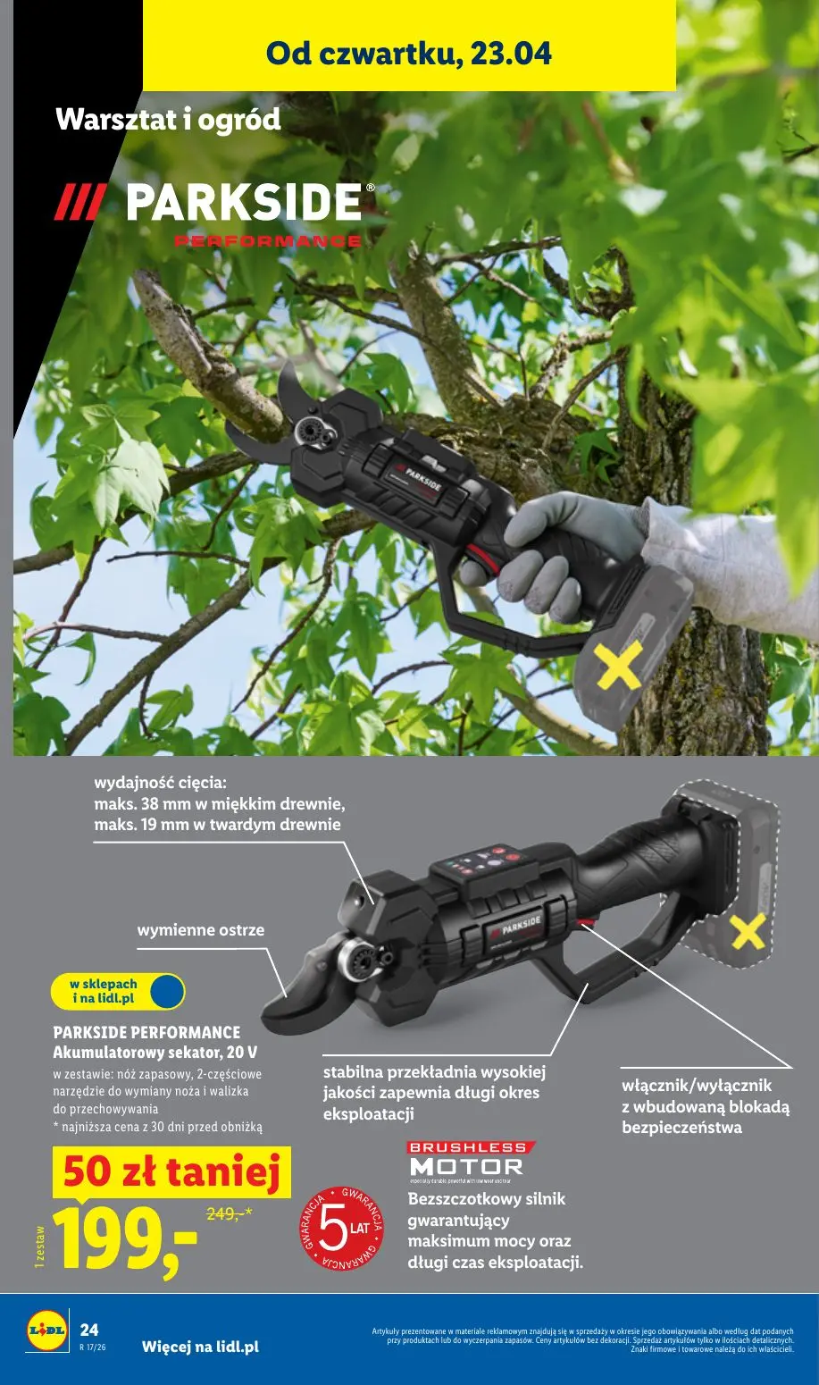 gazetka promocyjna LIDL Co tydzień nowe okazje - Strona 36