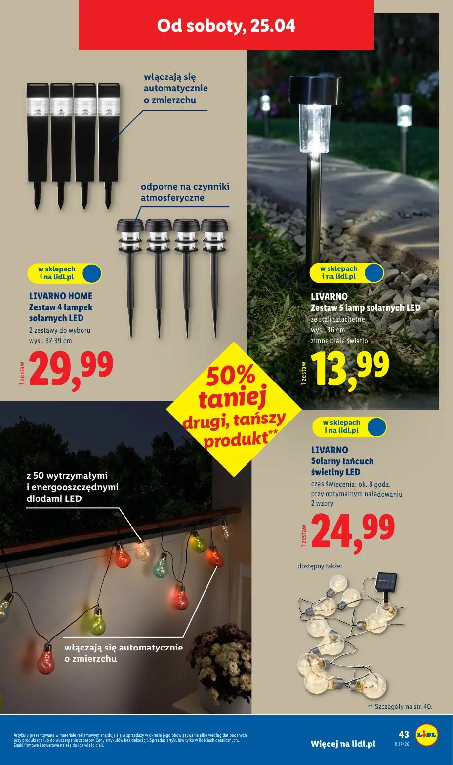 gazetka promocyjna LIDL Co tydzień nowe okazje - Strona 57