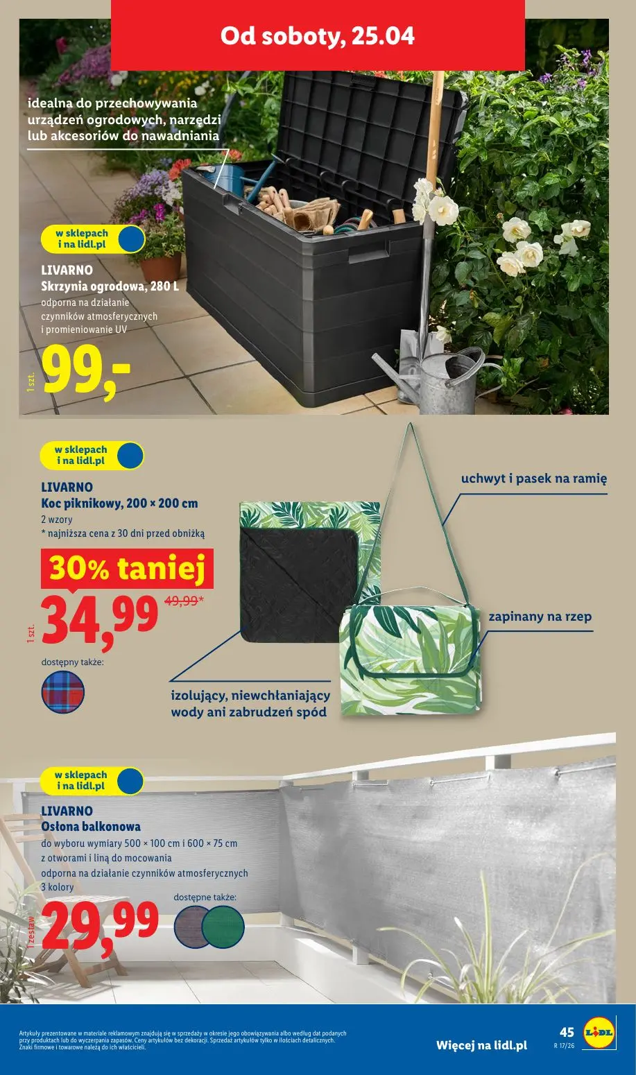 gazetka promocyjna LIDL Co tydzień nowe okazje - Strona 59