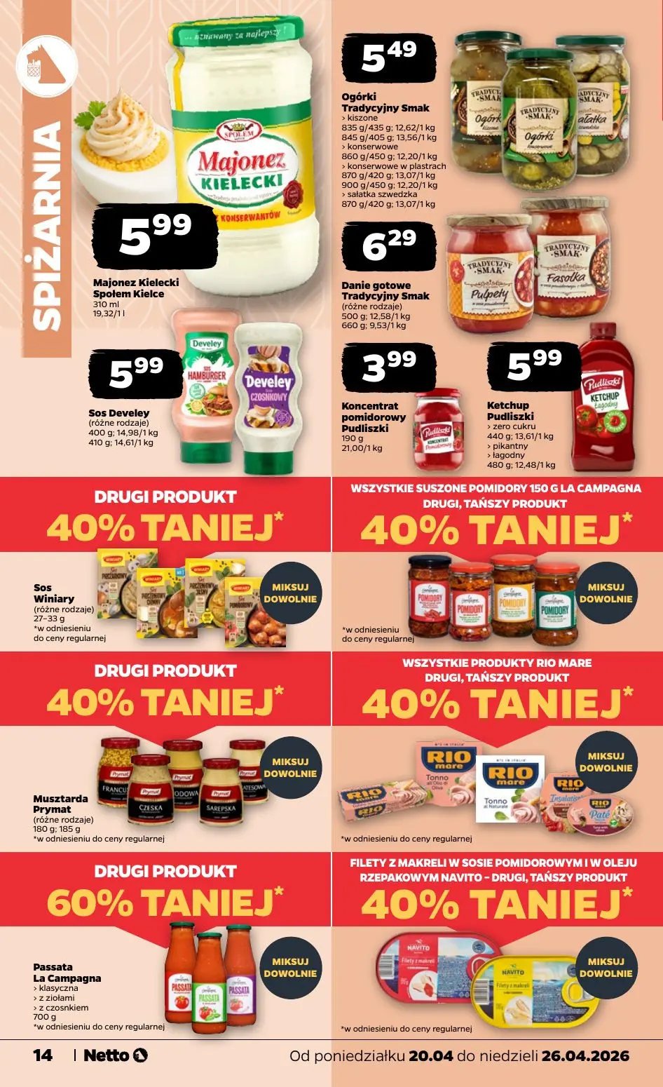 gazetka promocyjna NETTO Gazetka spożywcza - Strona 14