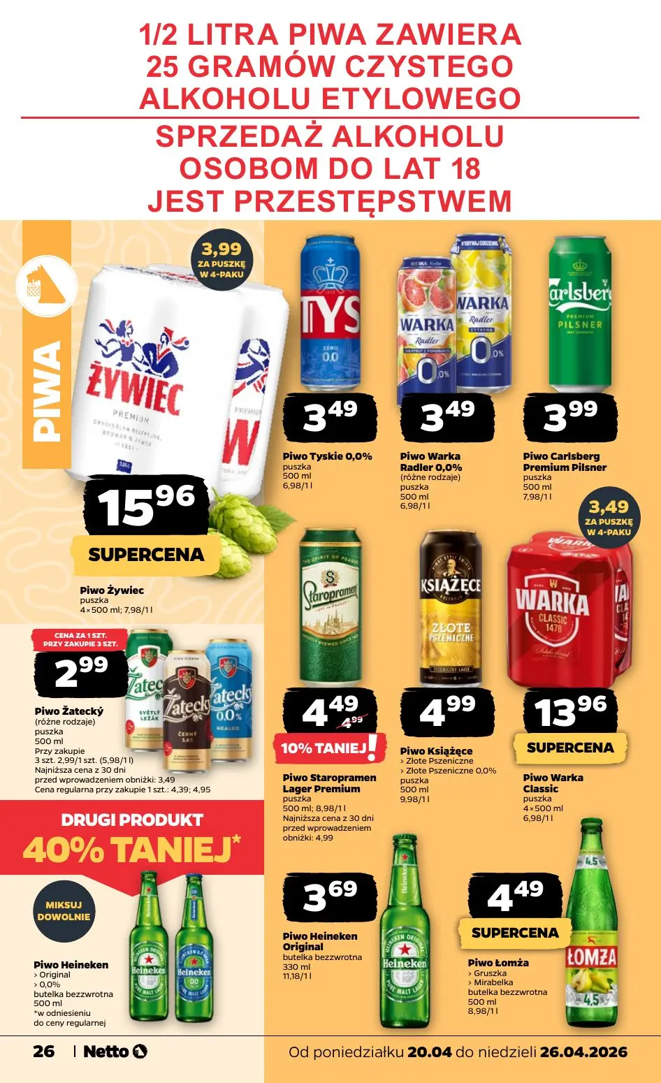 gazetka promocyjna NETTO Gazetka spożywcza - Strona 26