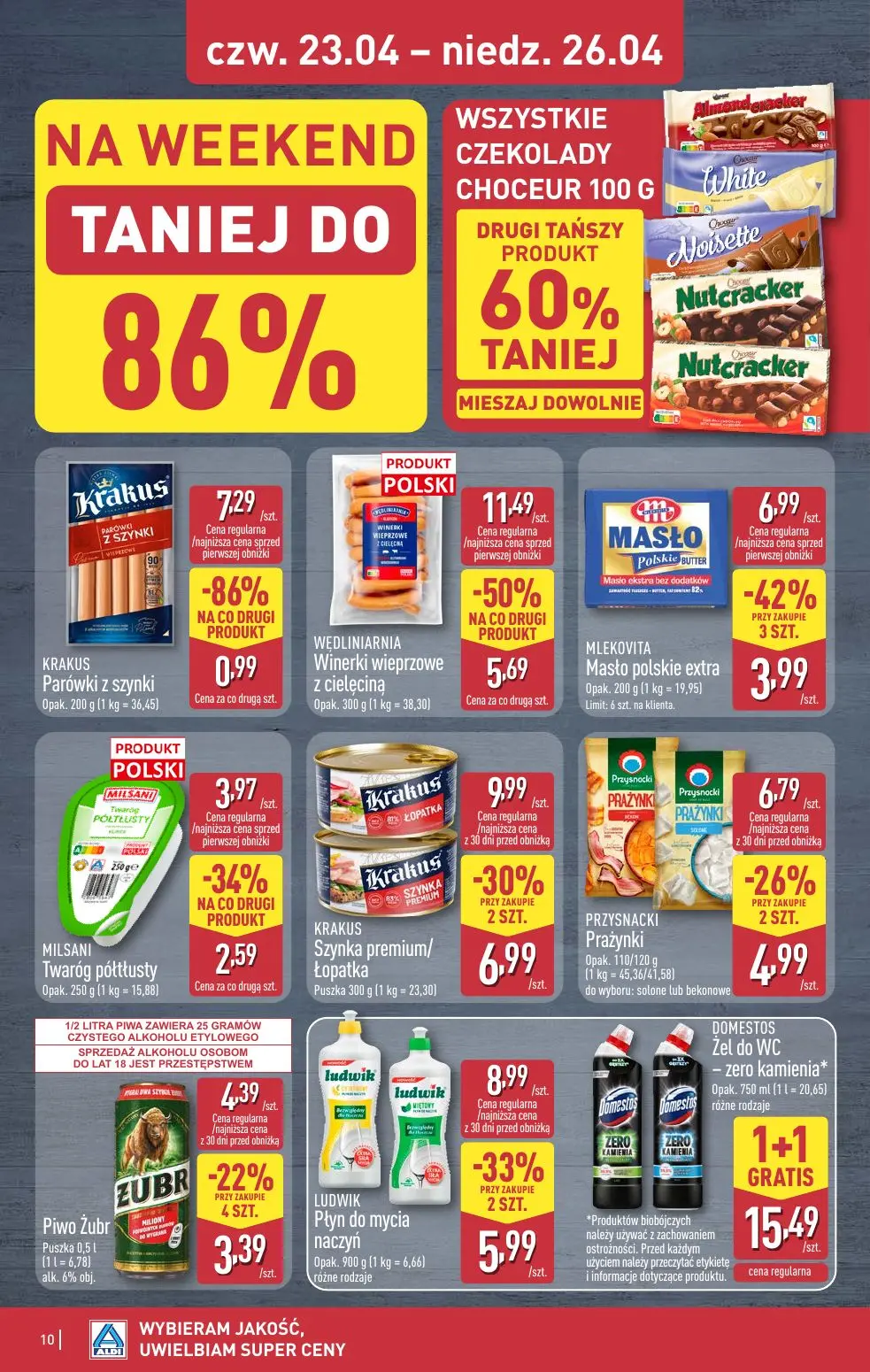 gazetka promocyjna ALDI Oferta na WEEKEND już od czwartku - Strona 10
