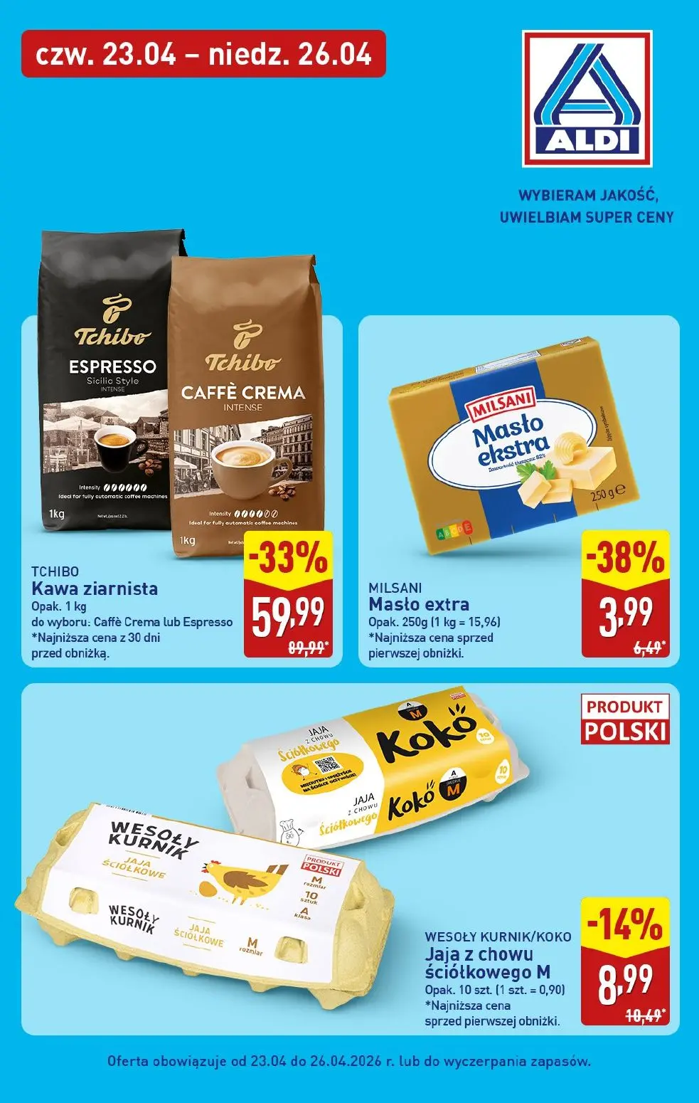 gazetka promocyjna ALDI Wybieram ALDI na tani weekend! - Strona 4