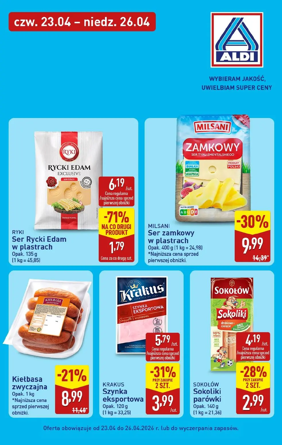 gazetka promocyjna ALDI Wybieram ALDI na tani weekend! - Strona 5