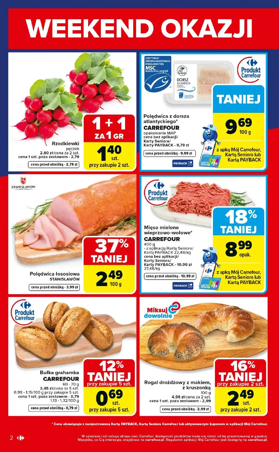 gazetka promocyjna Carrefour Market Weekend okazji - Strona 2