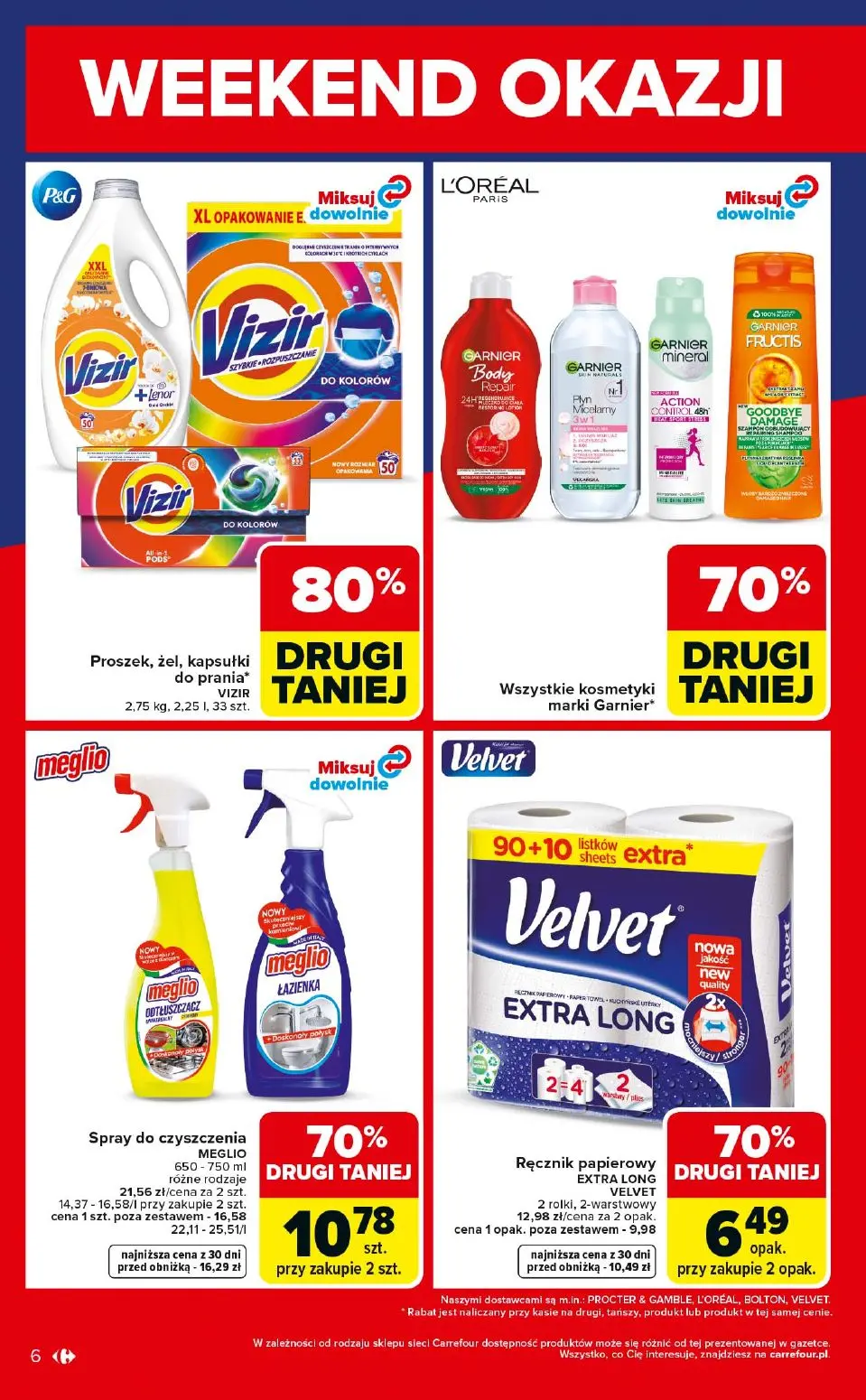 gazetka promocyjna Carrefour Market Weekend okazji - Strona 6
