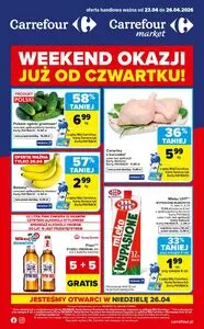 Gazetka promocyjna Carrefour, ważna od 2026-04-23 do 2026-04-26.