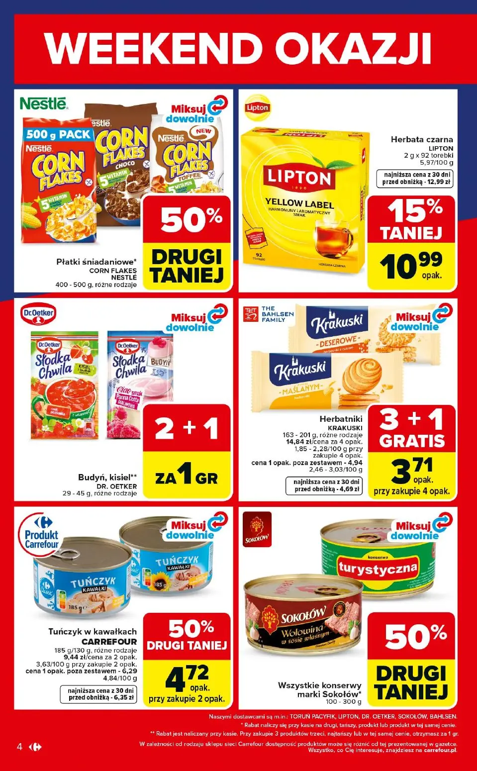 gazetka promocyjna Carrefour Weekend okazji - Strona 4