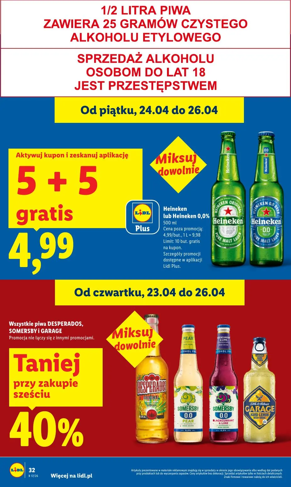 gazetka promocyjna LIDL Od czwartku - Strona 32