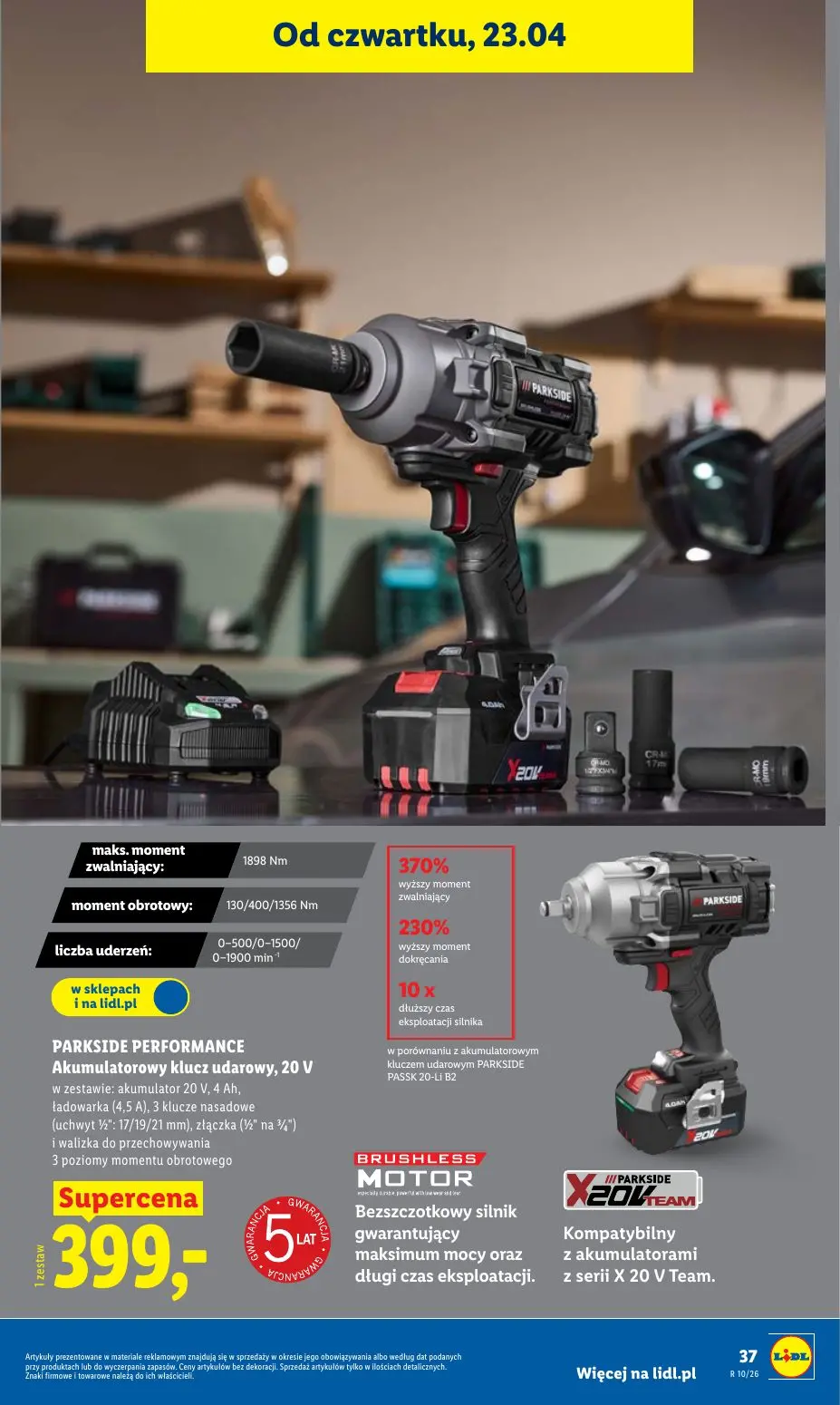 gazetka promocyjna LIDL Od czwartku - Strona 37