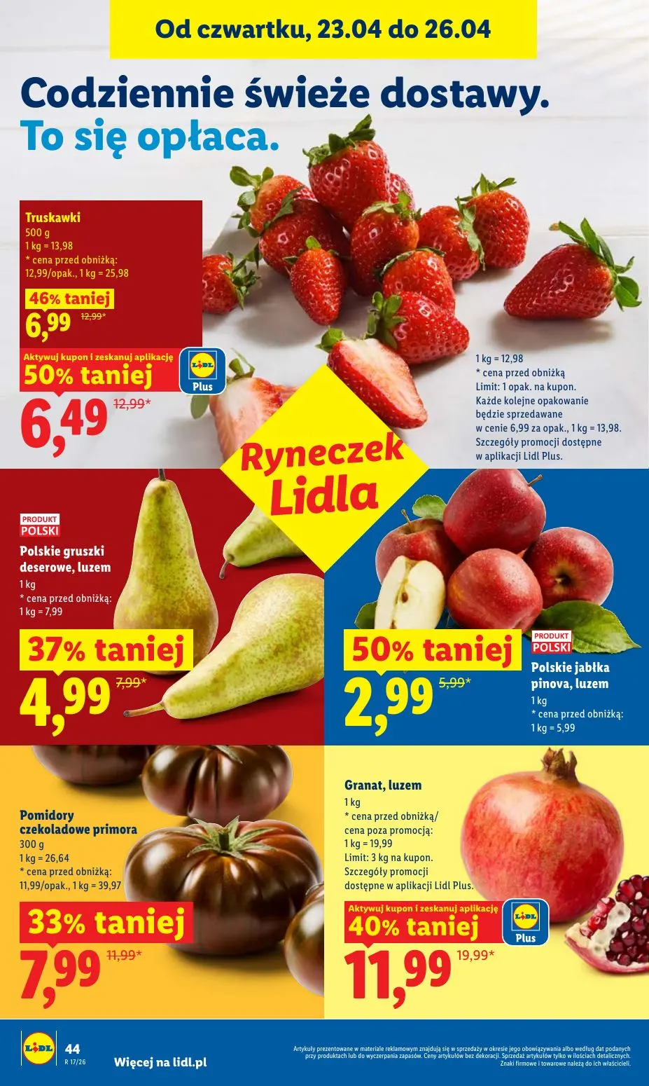 gazetka promocyjna LIDL Od czwartku - Strona 44