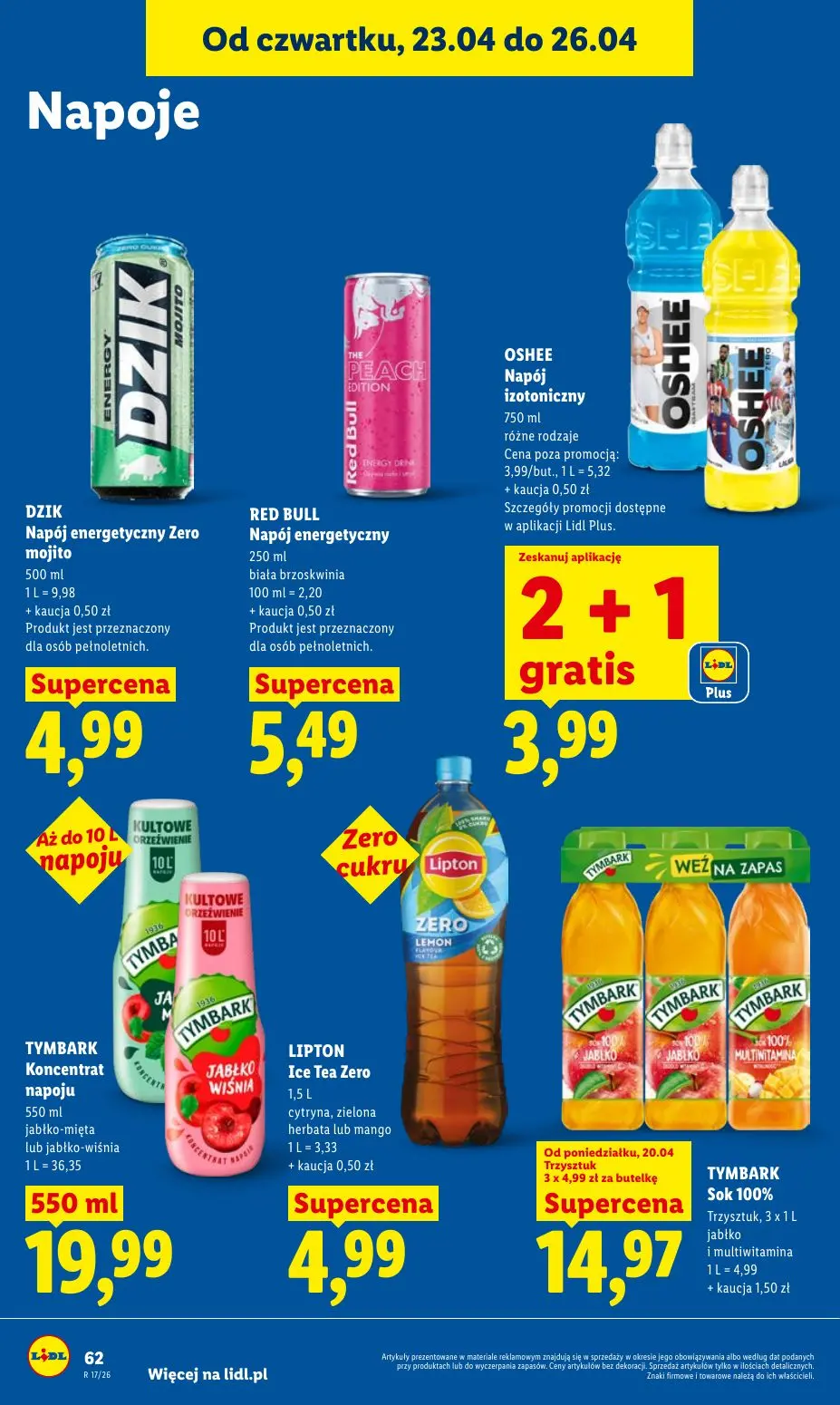gazetka promocyjna LIDL Od czwartku - Strona 62