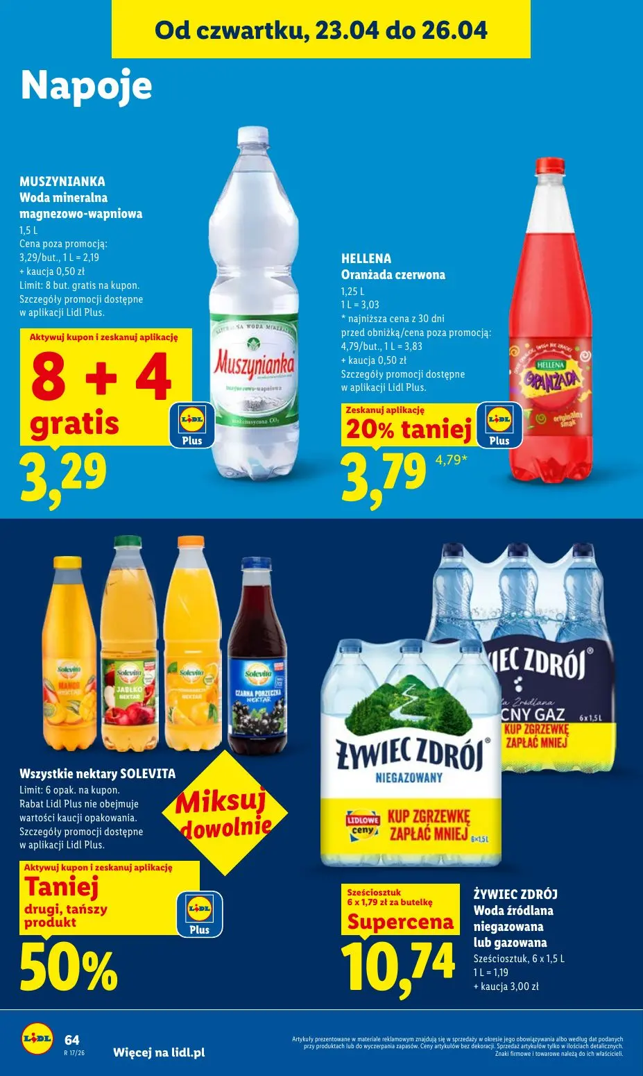 gazetka promocyjna LIDL Od czwartku - Strona 64