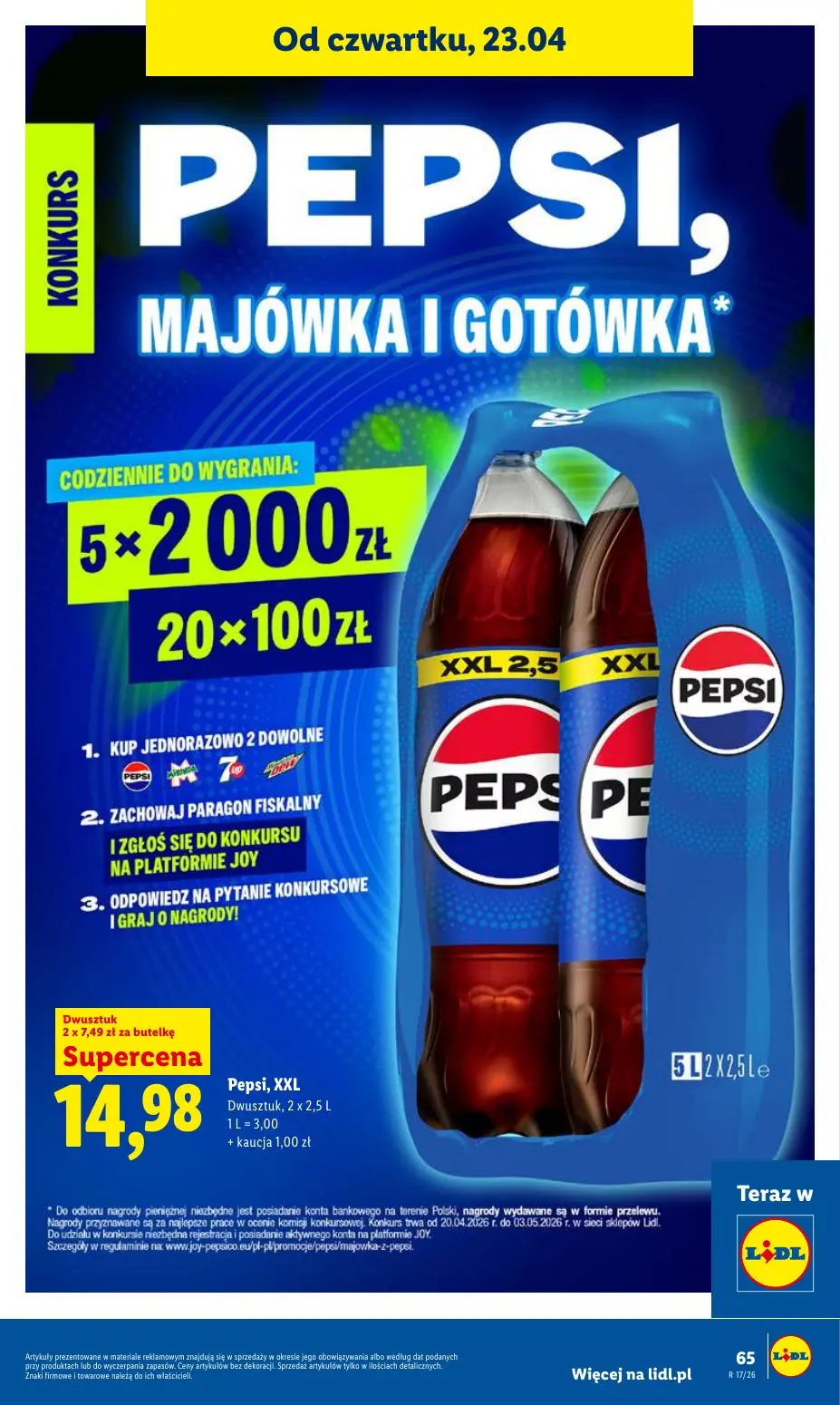 gazetka promocyjna LIDL Od czwartku - Strona 65