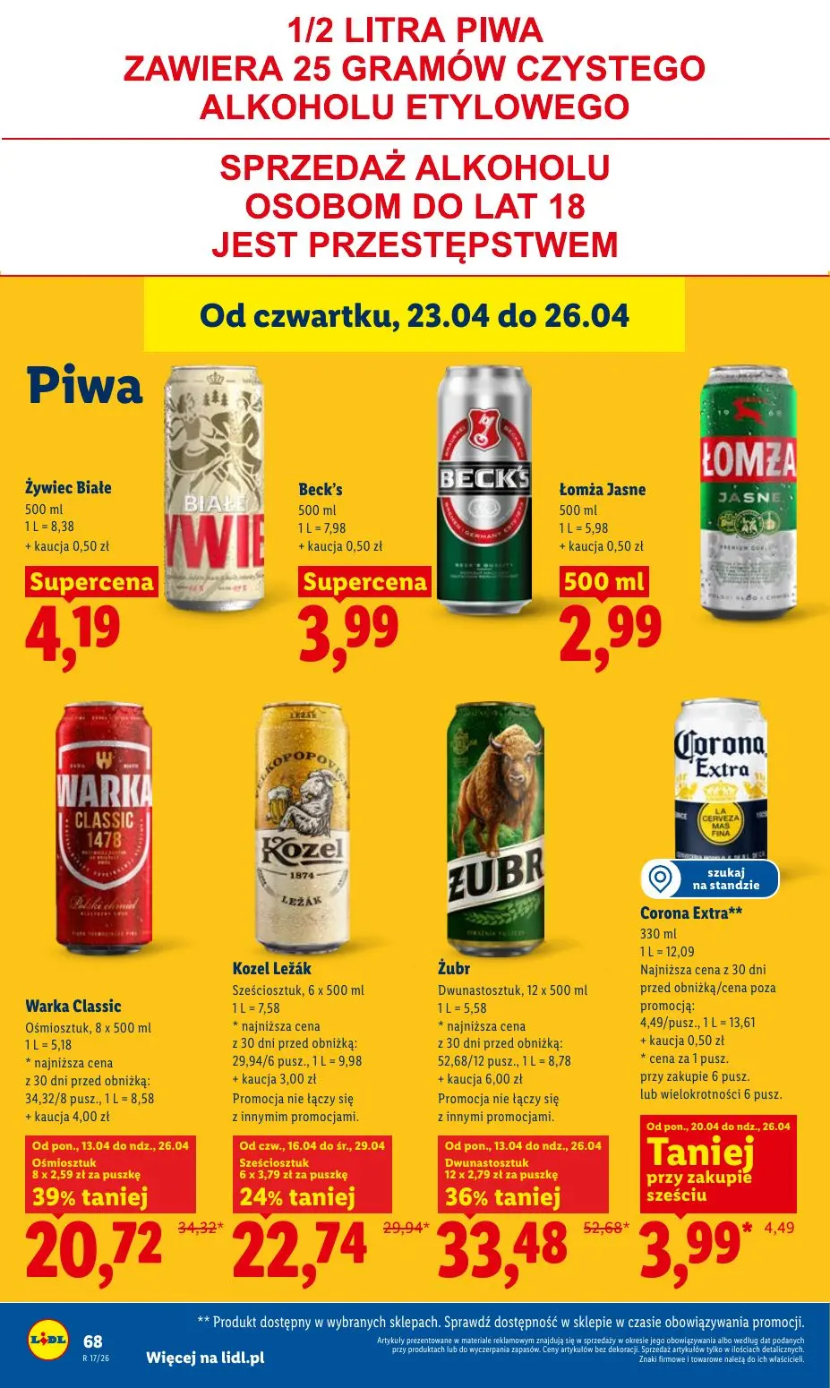 gazetka promocyjna LIDL Od czwartku - Strona 68