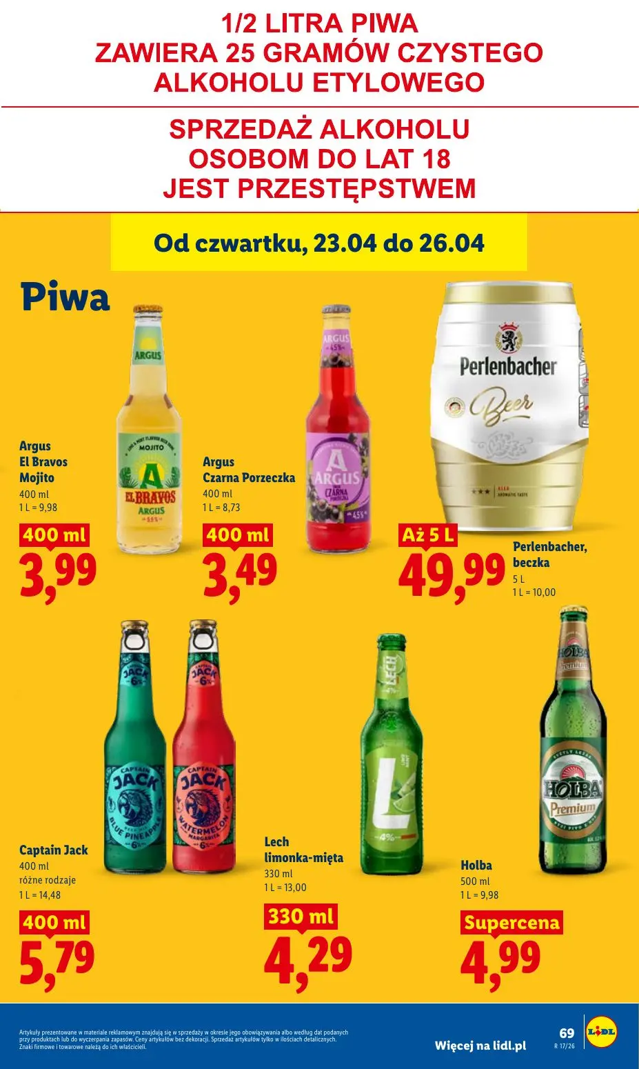 gazetka promocyjna LIDL Od czwartku - Strona 69