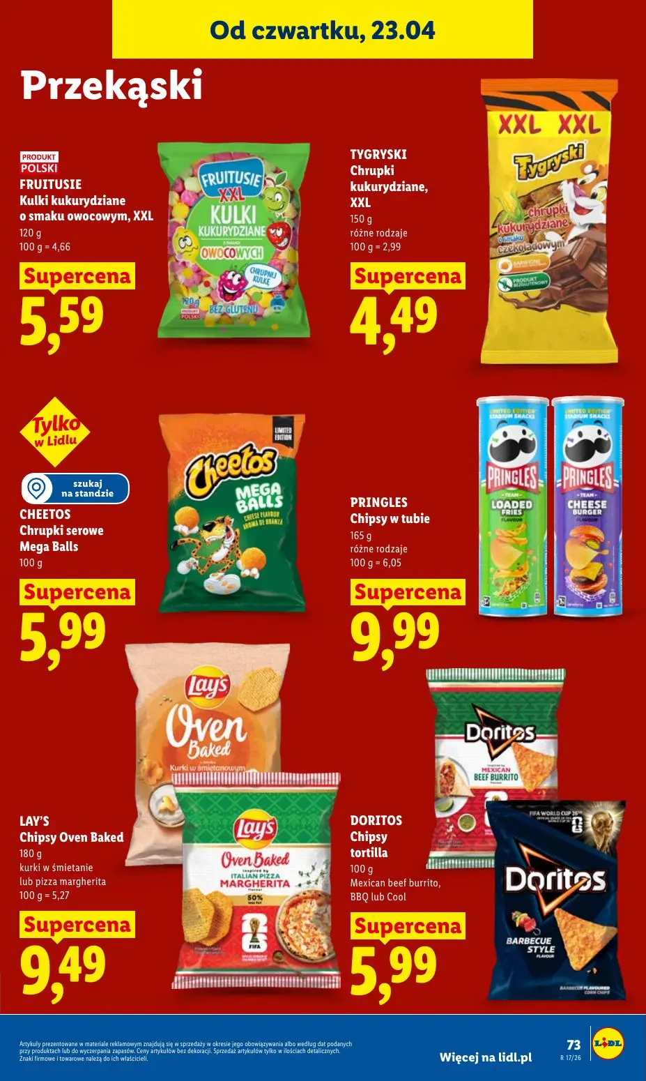 gazetka promocyjna LIDL Od czwartku - Strona 73