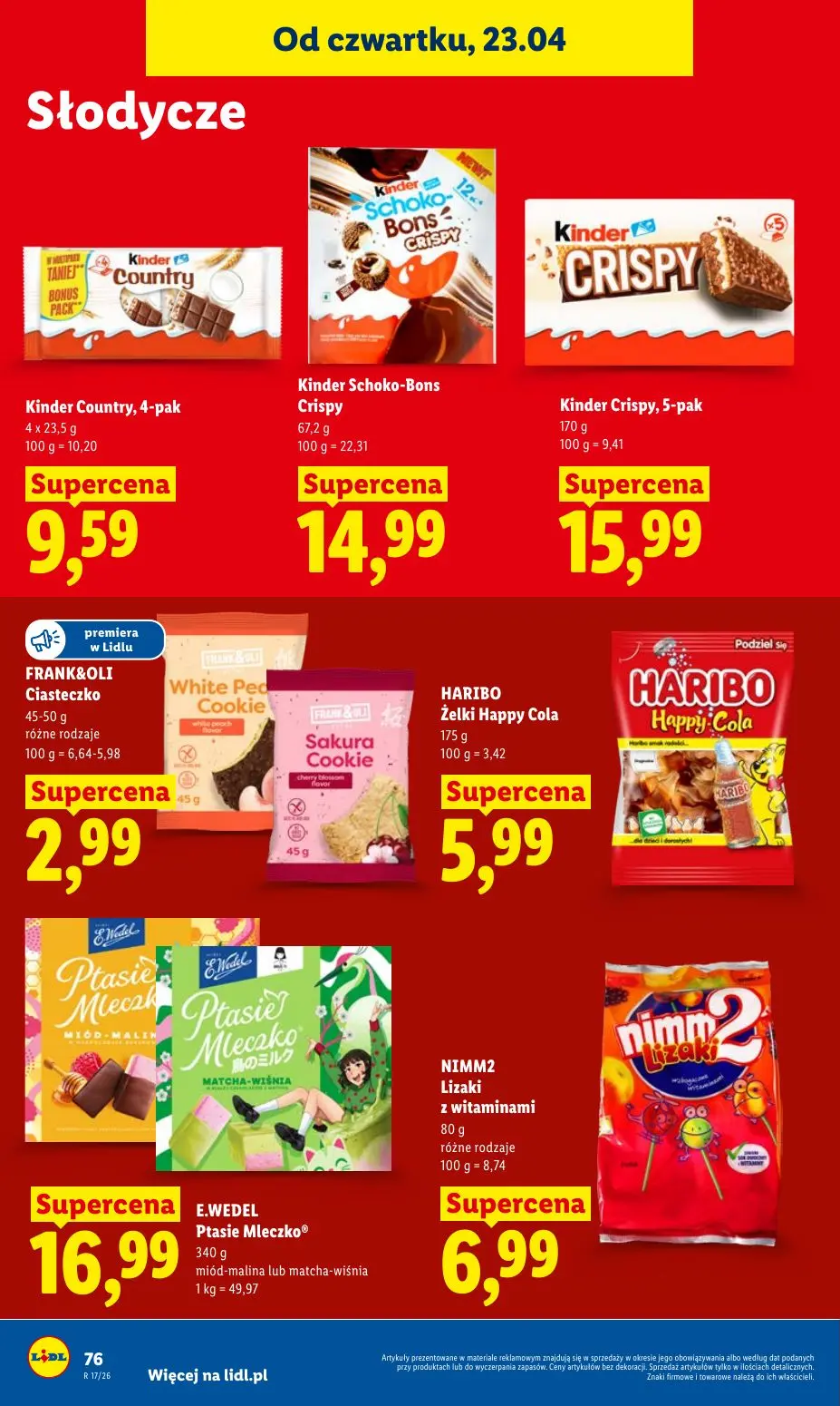 gazetka promocyjna LIDL Od czwartku - Strona 76
