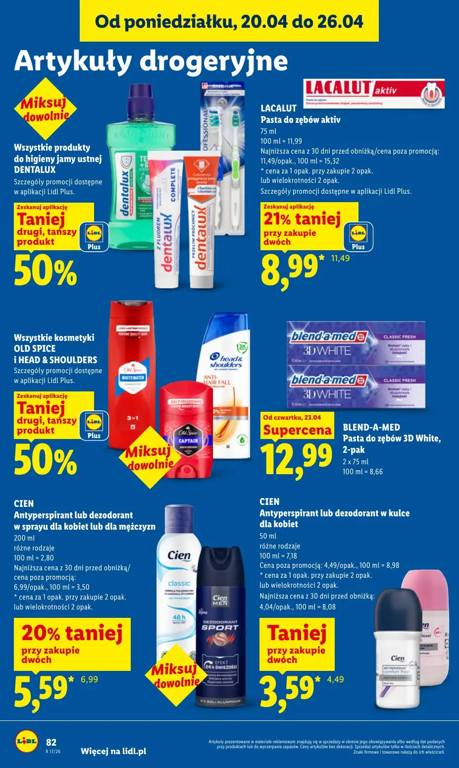 gazetka promocyjna LIDL Od czwartku - Strona 82