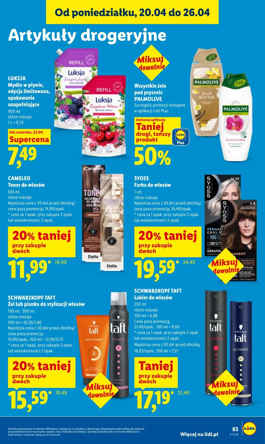 gazetka promocyjna LIDL Od czwartku - Strona 83
