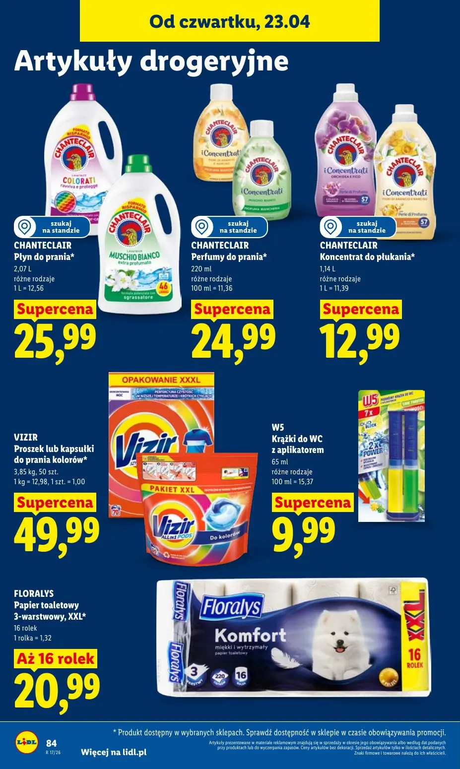 gazetka promocyjna LIDL Od czwartku - Strona 84