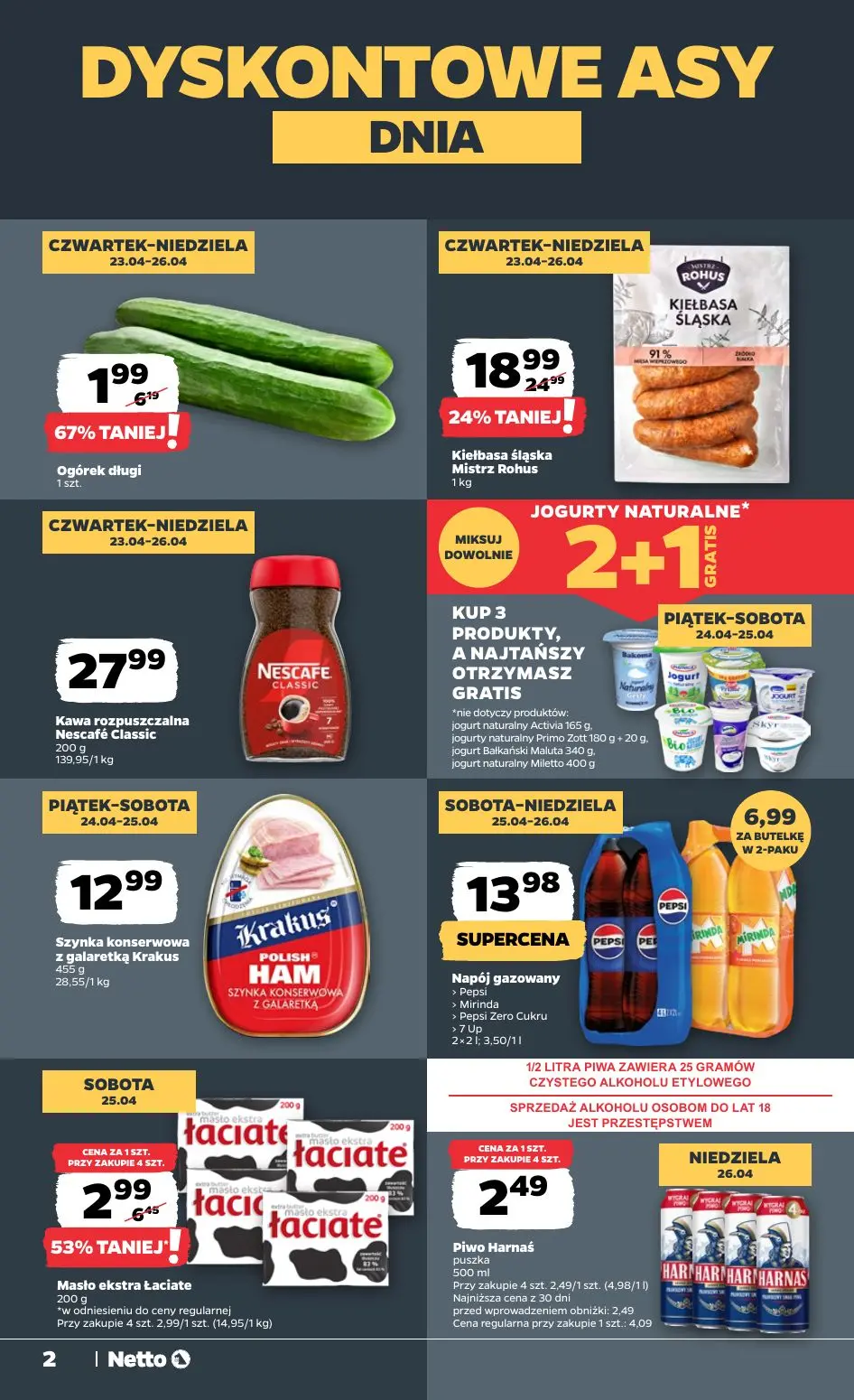 gazetka promocyjna NETTO Gazetka spożywcza - Strona 2
