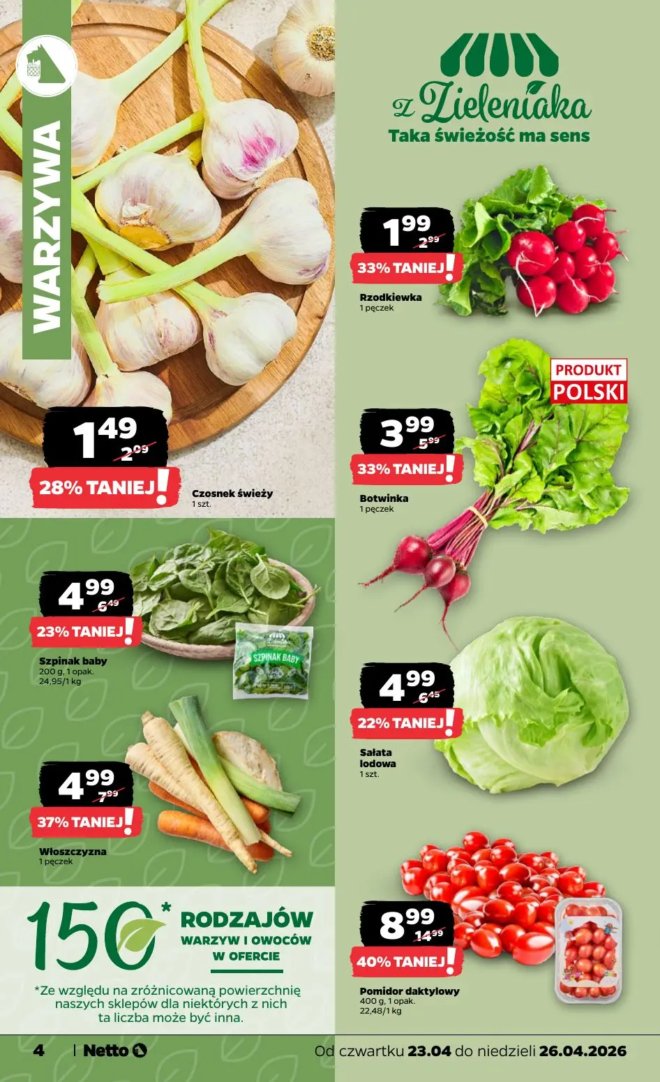 gazetka promocyjna NETTO Gazetka spożywcza - Strona 4