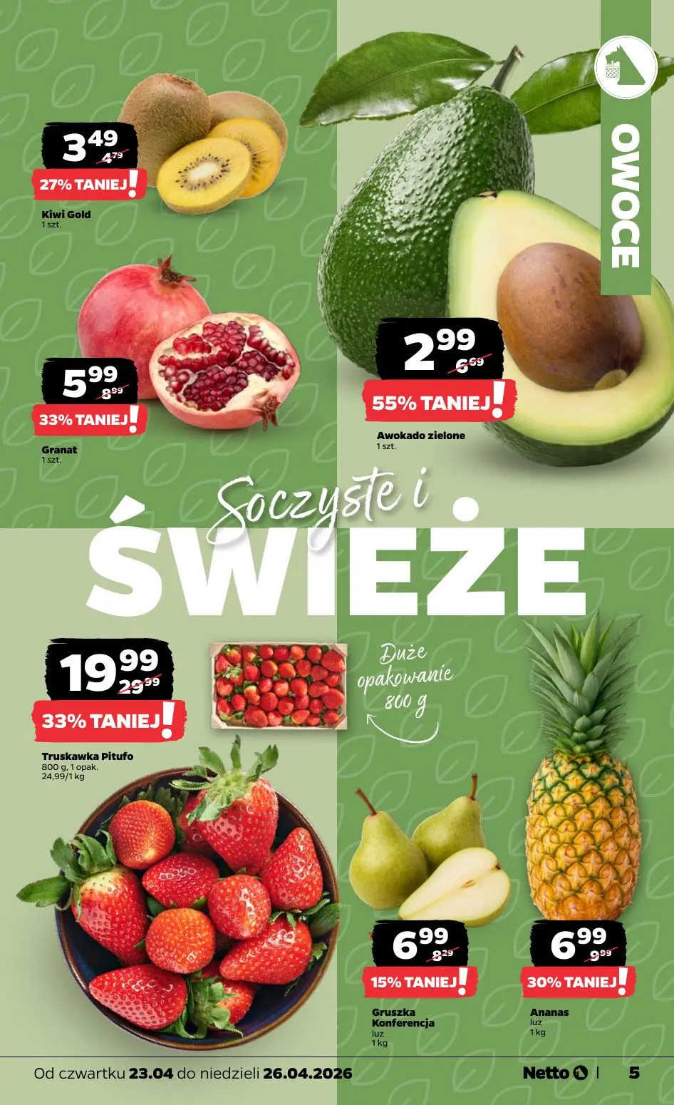 gazetka promocyjna NETTO Gazetka spożywcza - Strona 5