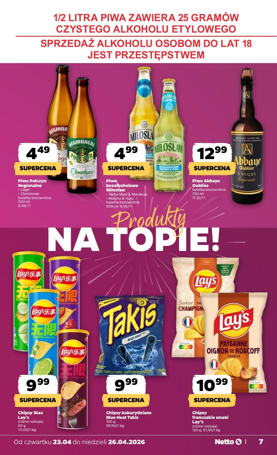 gazetka promocyjna NETTO Gazetka spożywcza - Strona 7