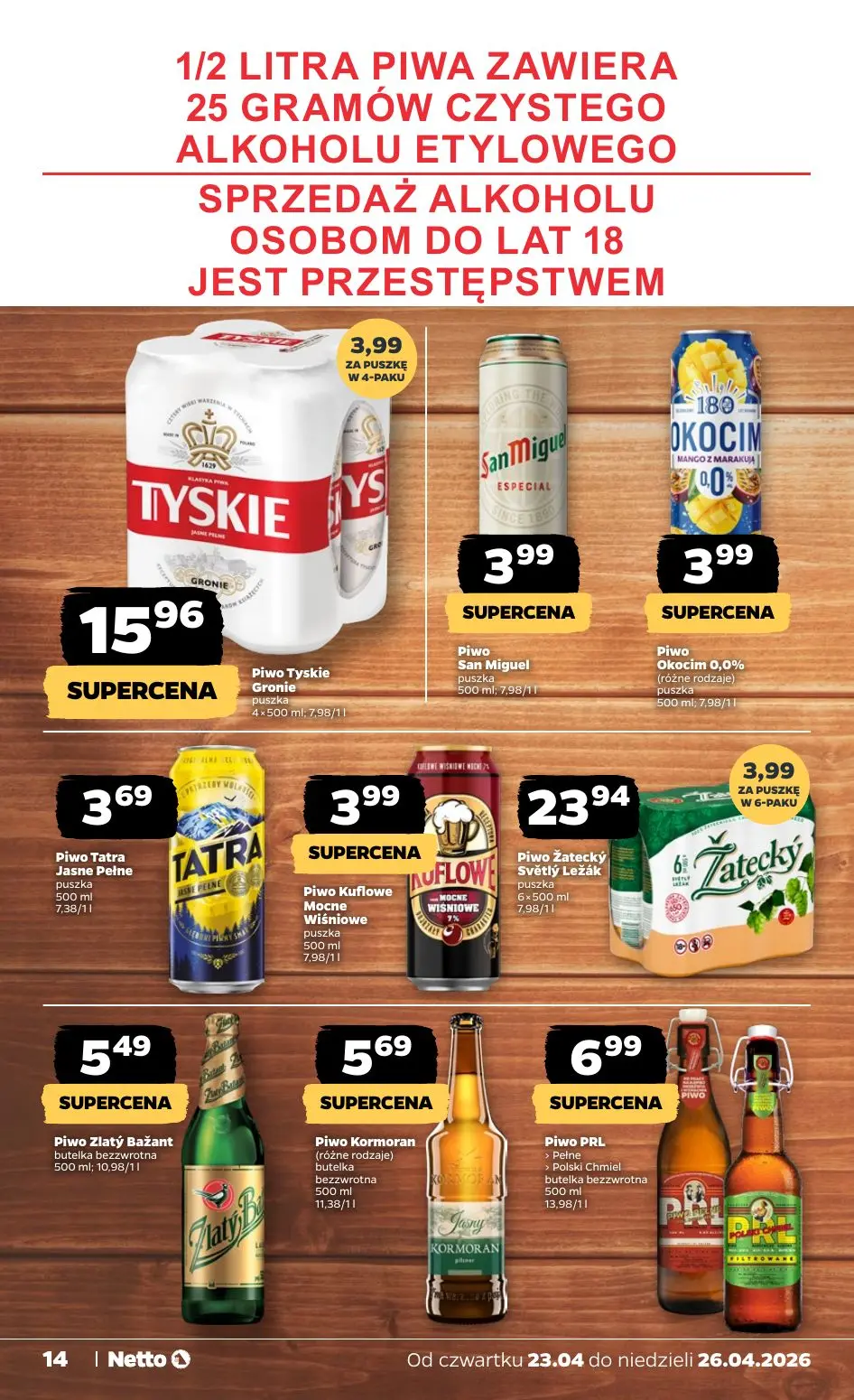 gazetka promocyjna NETTO Gazetka spożywcza - Strona 14